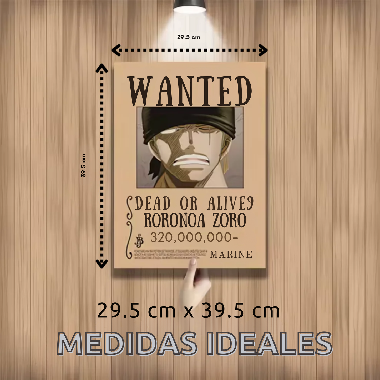 Poster lenticular 3D One Piece